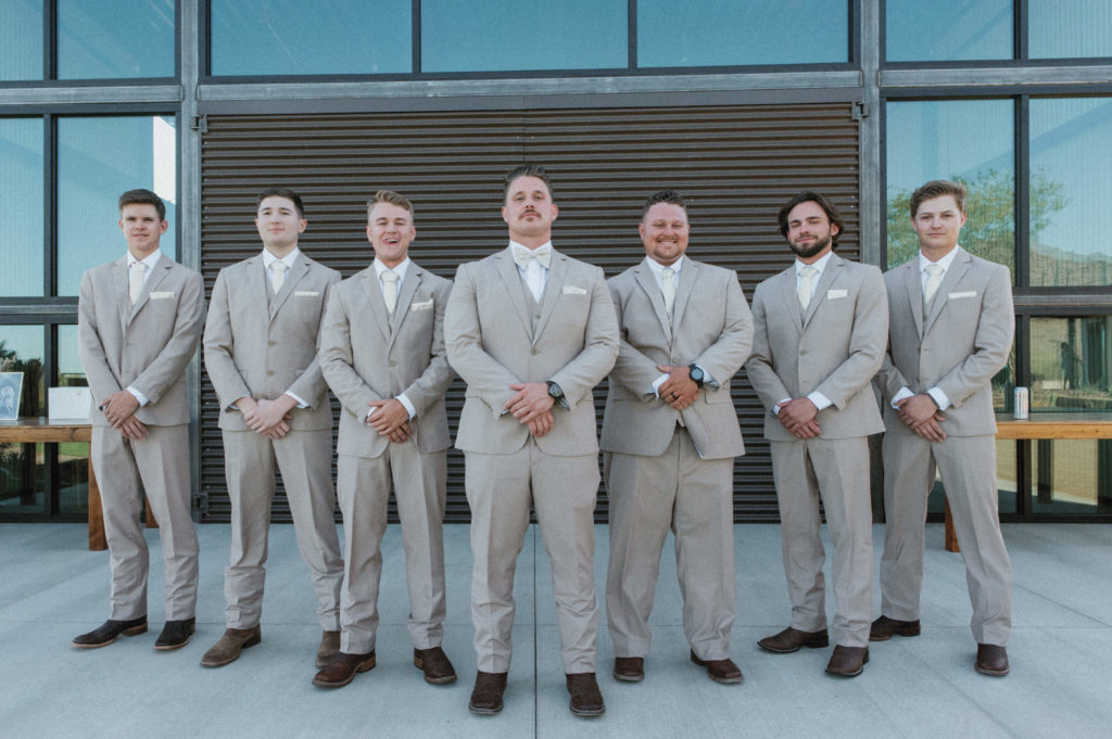 groom and bridal party