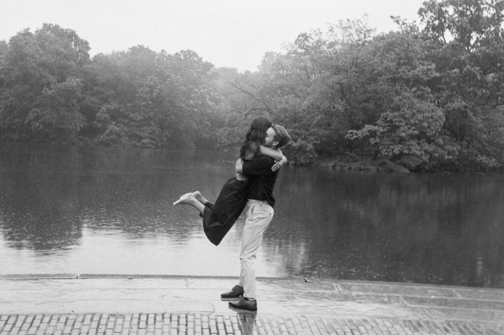 couple in central park 
