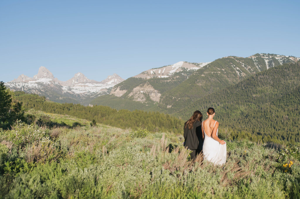 Elopement at The Grand Tetons