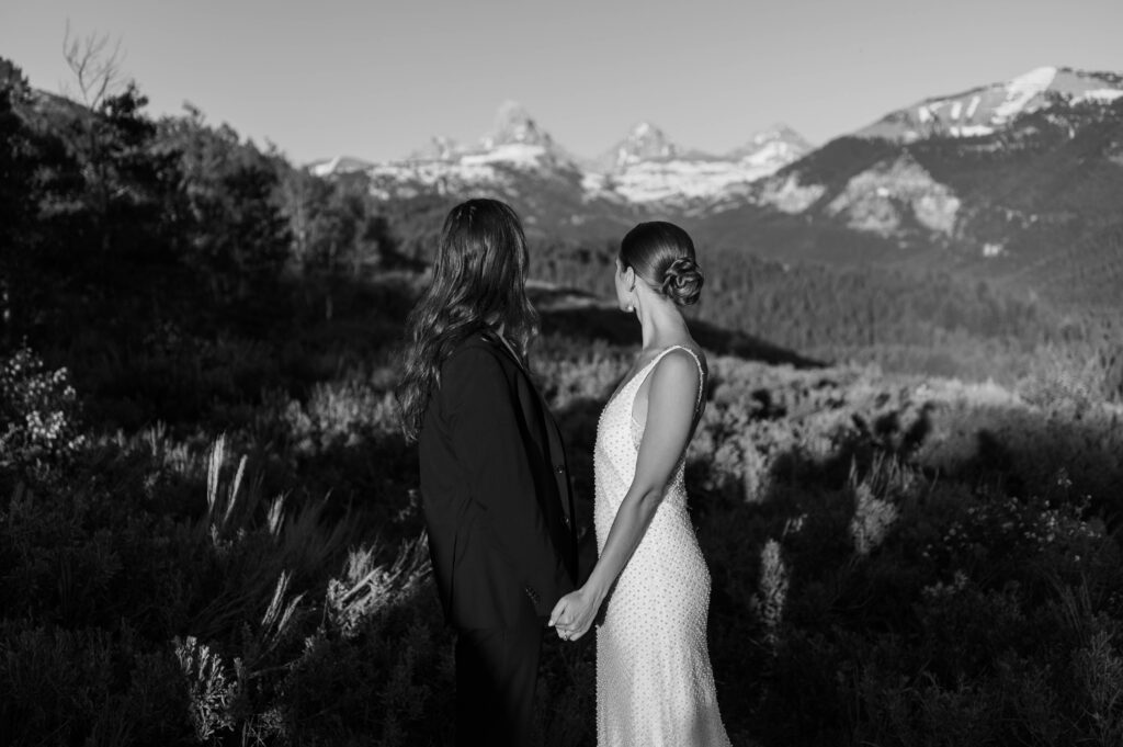 Elopement at The Grand Tetons