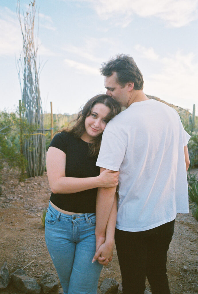 Couples Shoot at the Desert Botanical Gardens