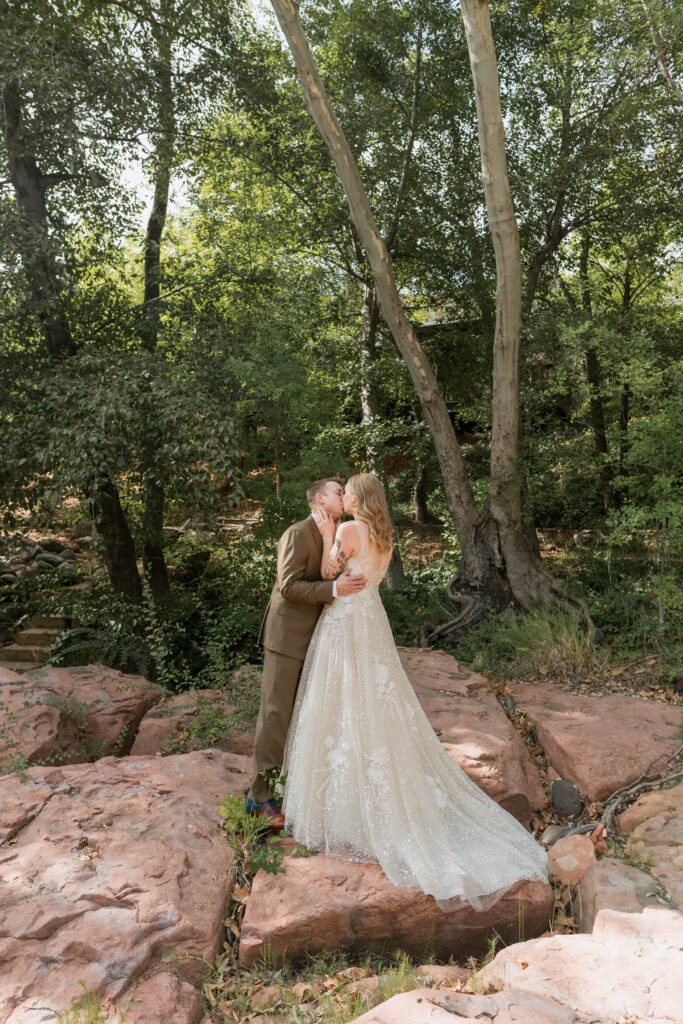 Wedding at L'Auberge in Sedona