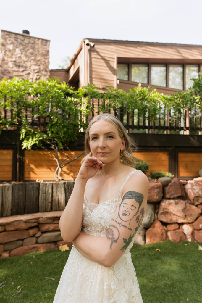 Wedding at L'Auberge in Sedona