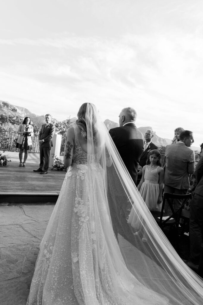 Wedding at L'Auberge in Sedona