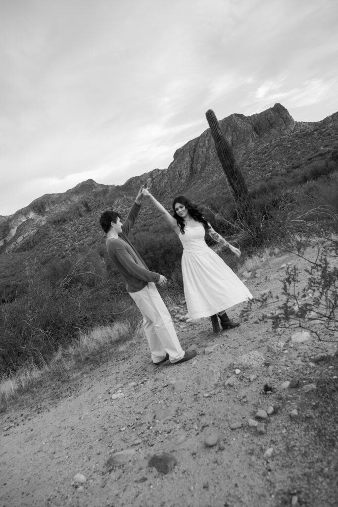 Salt River Engagement Session in Arizona