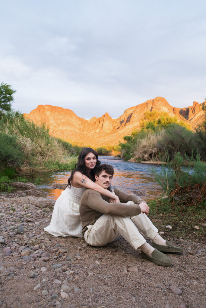 Salt River Engagement Session in Arizona