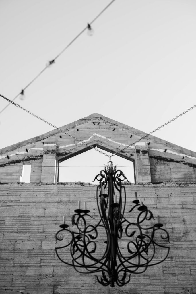 Ceremony details at The Icehouse in Downtown Phoenix 