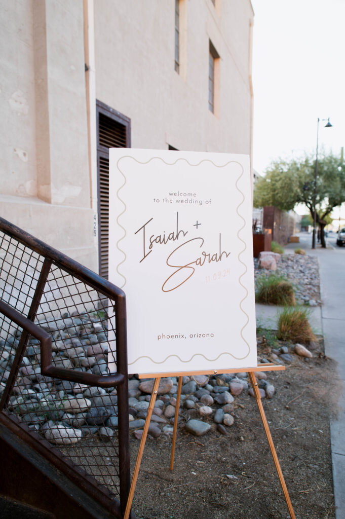 Modern Fall Wedding at The Icehouse in Downtown Phoenix