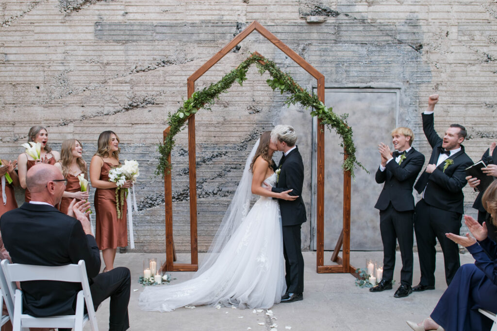 Modern Fall Wedding at The Icehouse in Downtown Phoenix