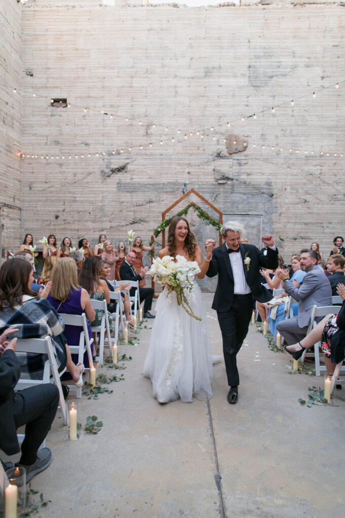 Modern Fall Wedding at The Icehouse in Downtown Phoenix