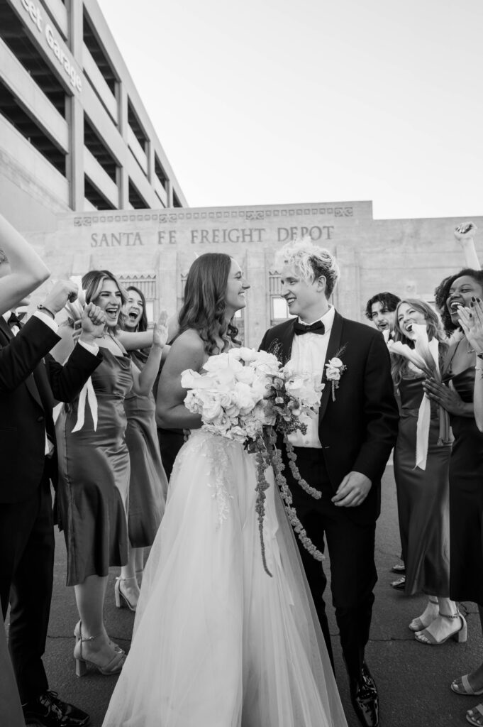 Bridal Party Wedding at The Icehouse in Downtown Phoenix