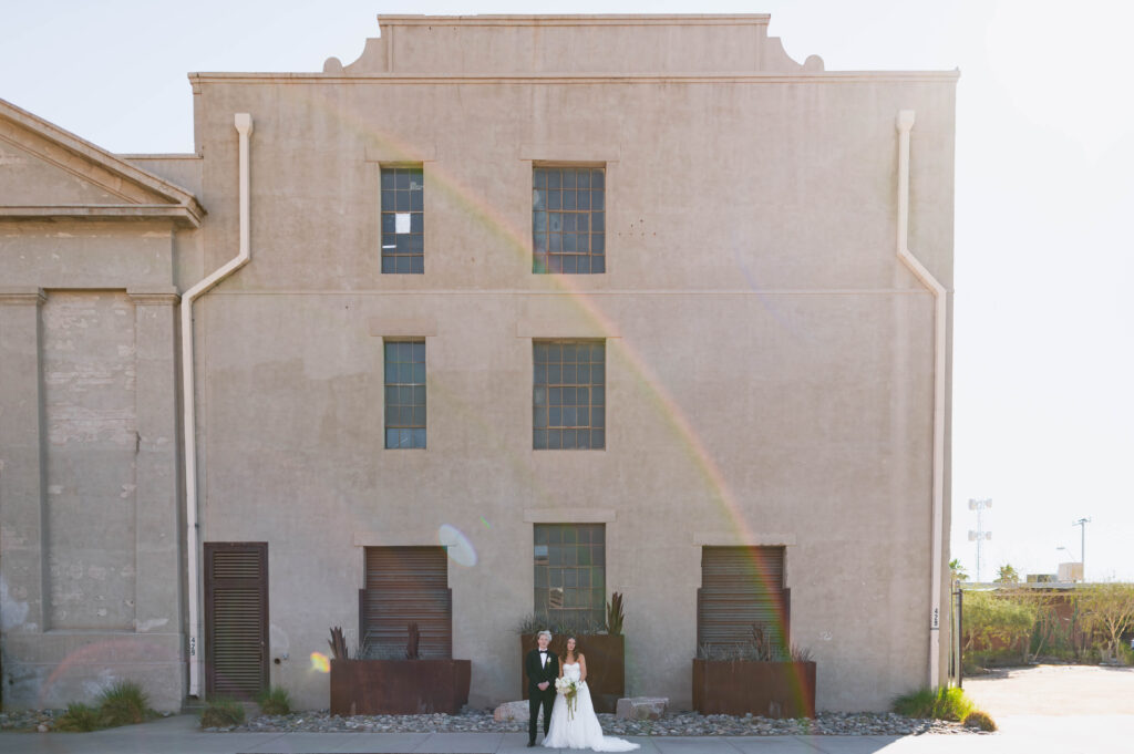 Modern Fall Wedding at The Icehouse in Downtown Phoenix