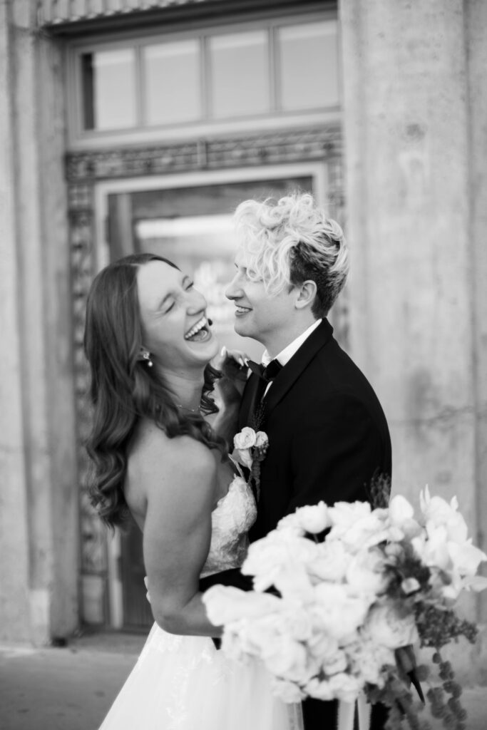 Modern Fall Wedding at The Icehouse in Downtown Phoenix