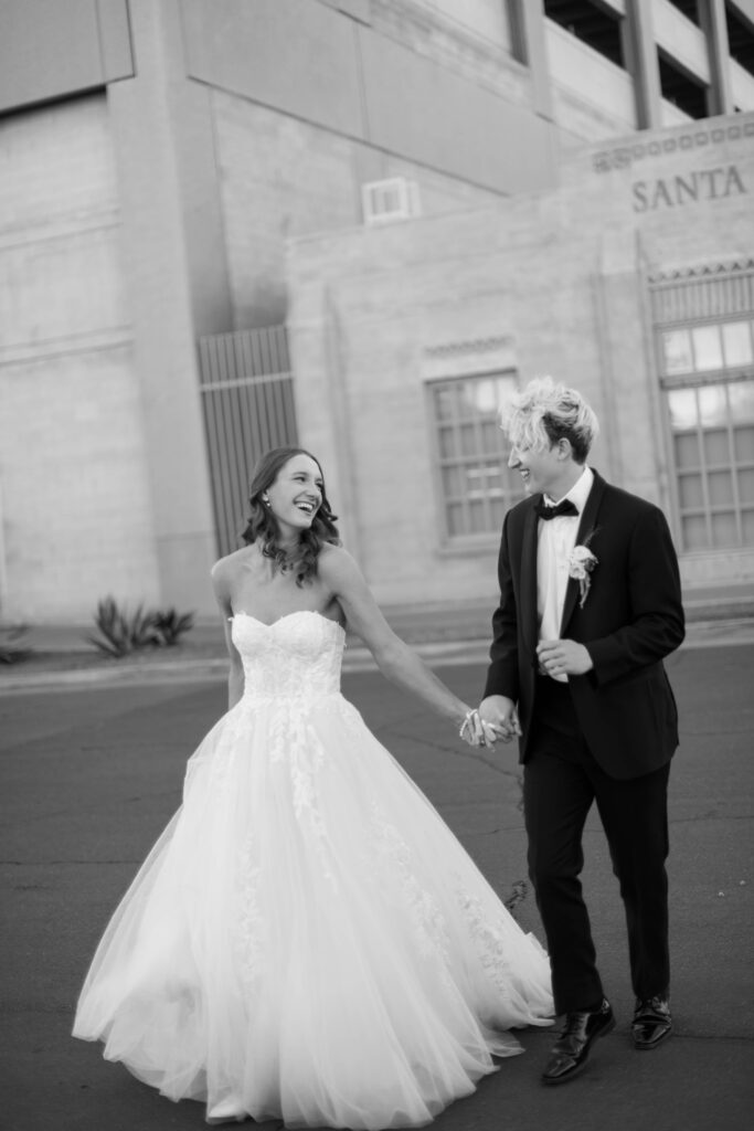 Modern Fall Wedding at The Icehouse in Downtown Phoenix