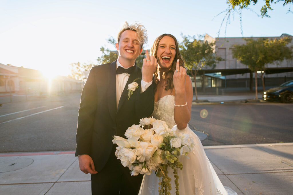 Modern Fall Wedding at The Icehouse in Downtown Phoenix
