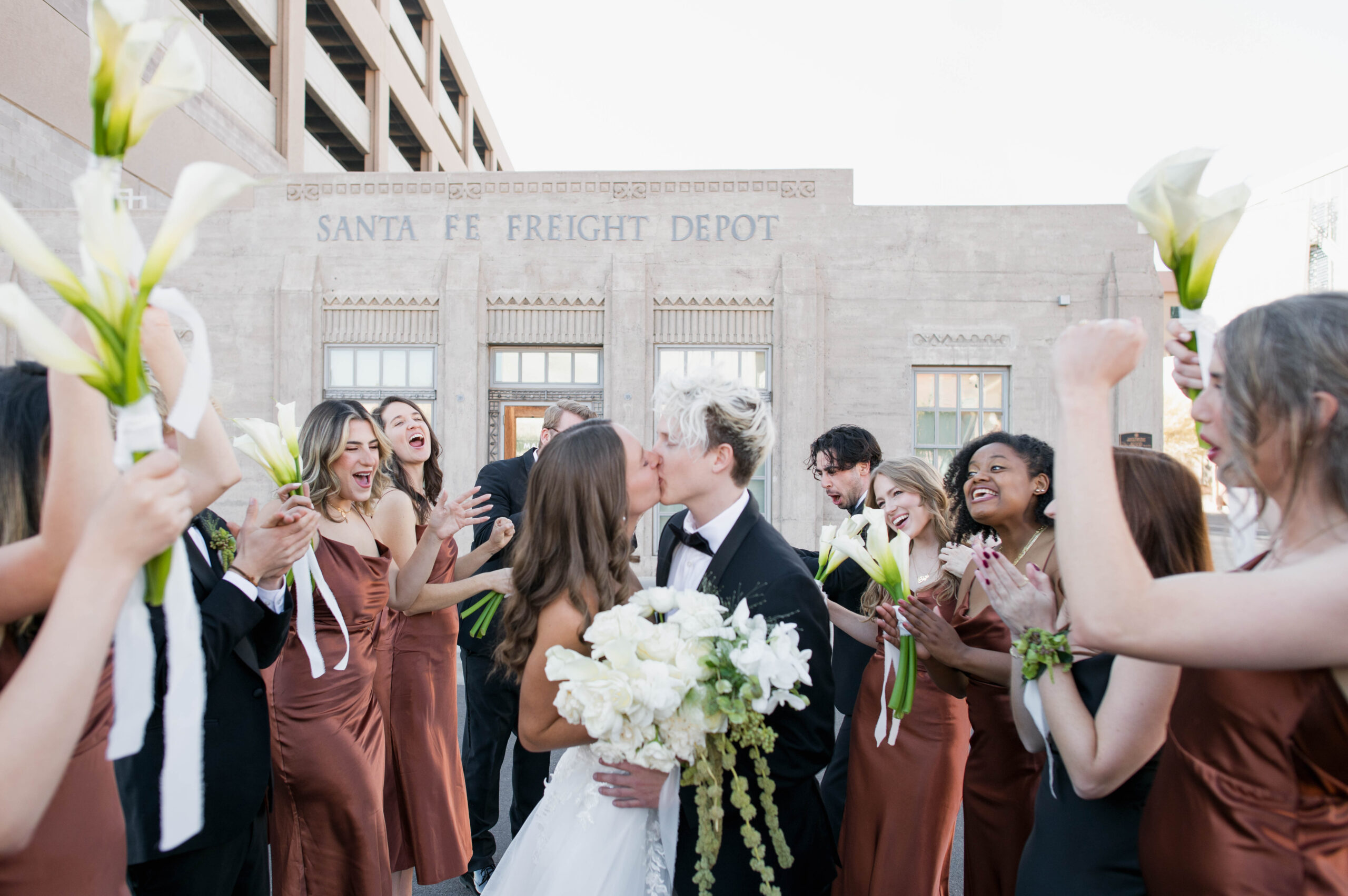 Bridal Party at The Icehouse in Phoenix AZ