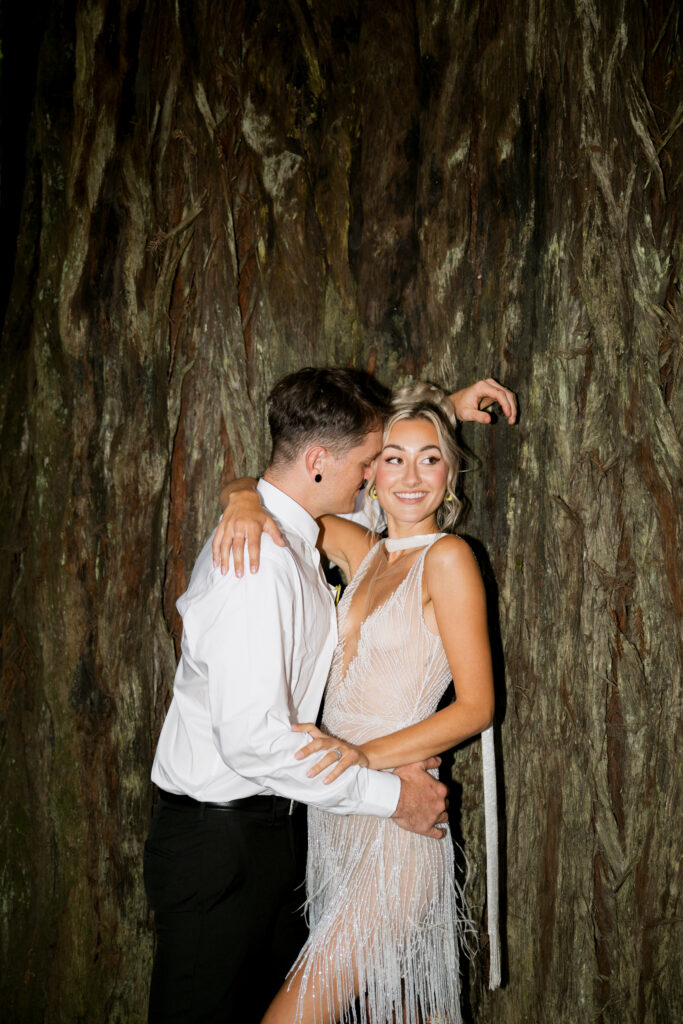 a non-traditional redwoods elopement
