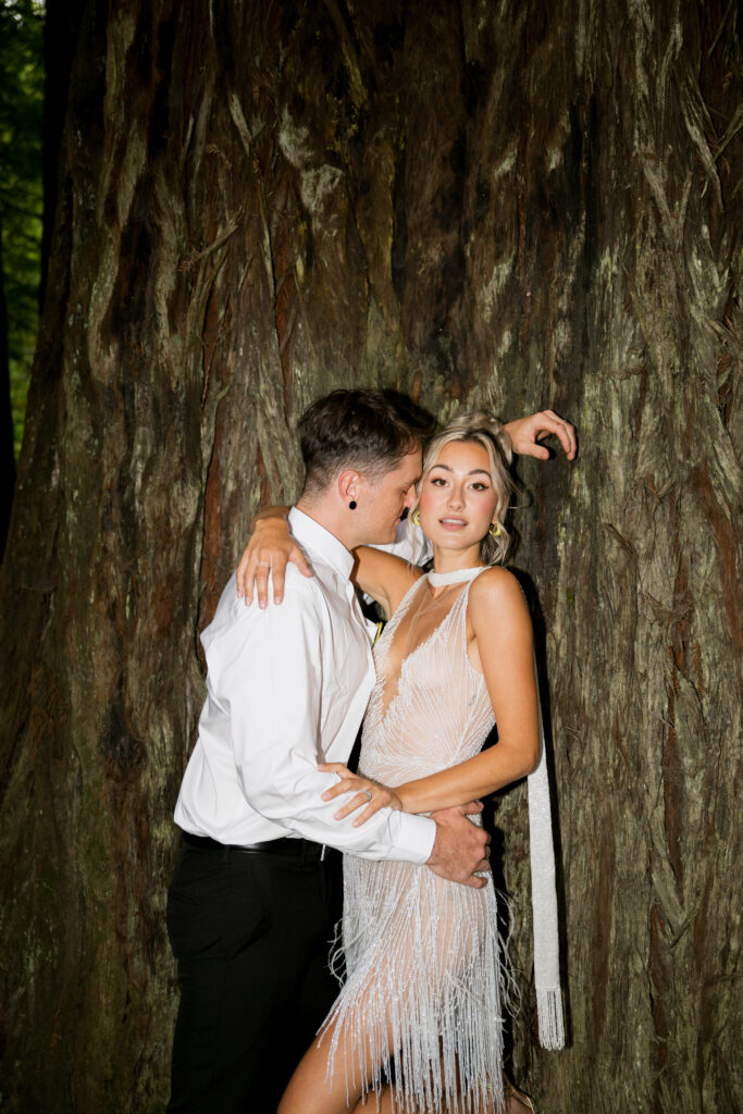 a non-traditional redwoods elopement
