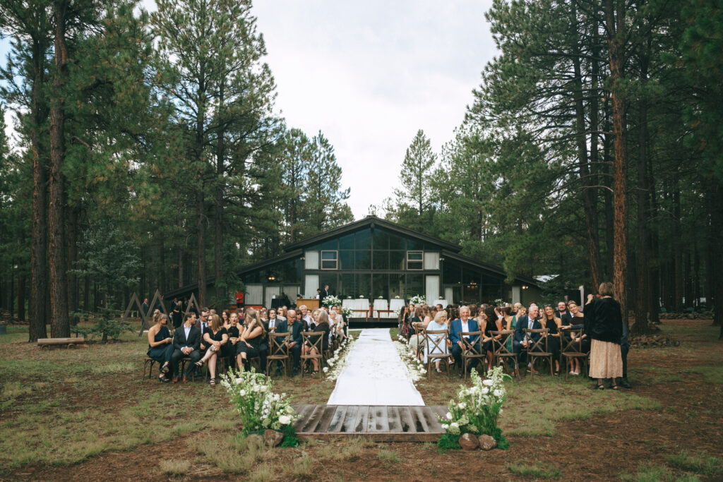ceremony space in Flagstaff, Arizona
